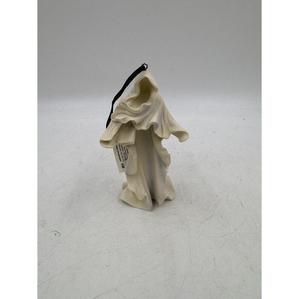 2024 Cracker Barrel White Ghost 4 1/2" Tall Resin Halloween Ornament